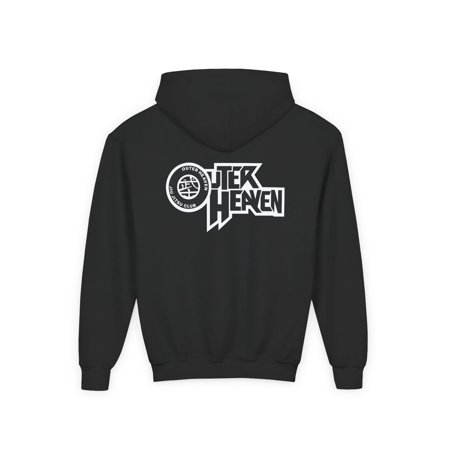 Kids Black Outer Heaven Hoodie