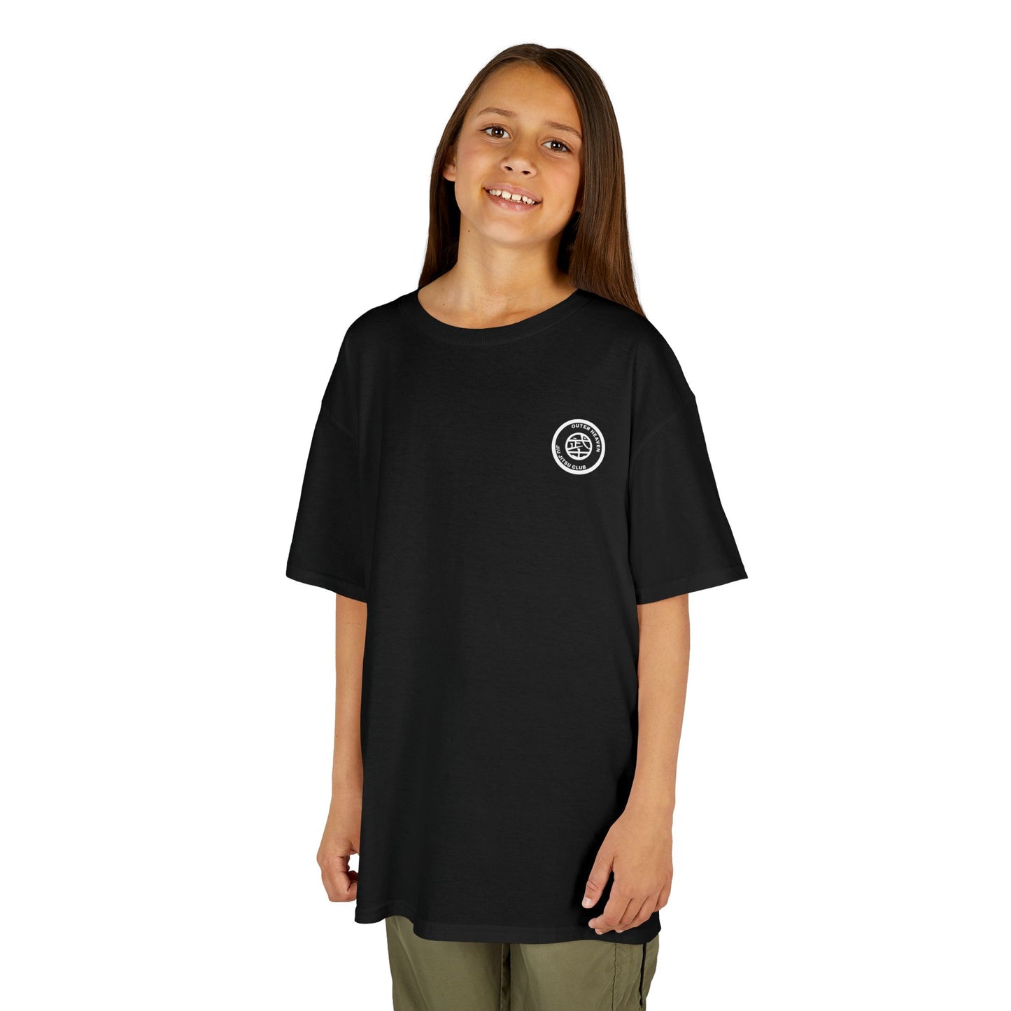 Kids Black Outer Heaven T-Shirt
