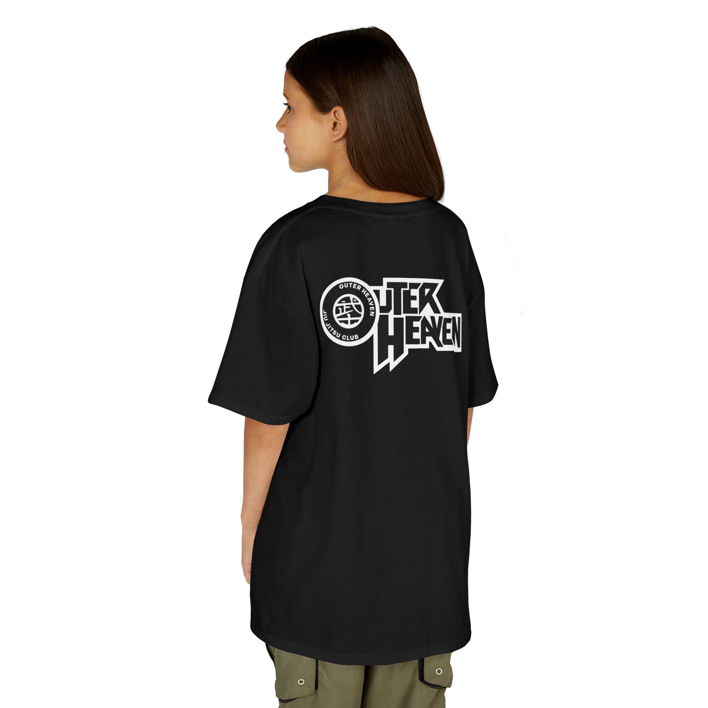 Kids Black Outer Heaven T-Shirt
