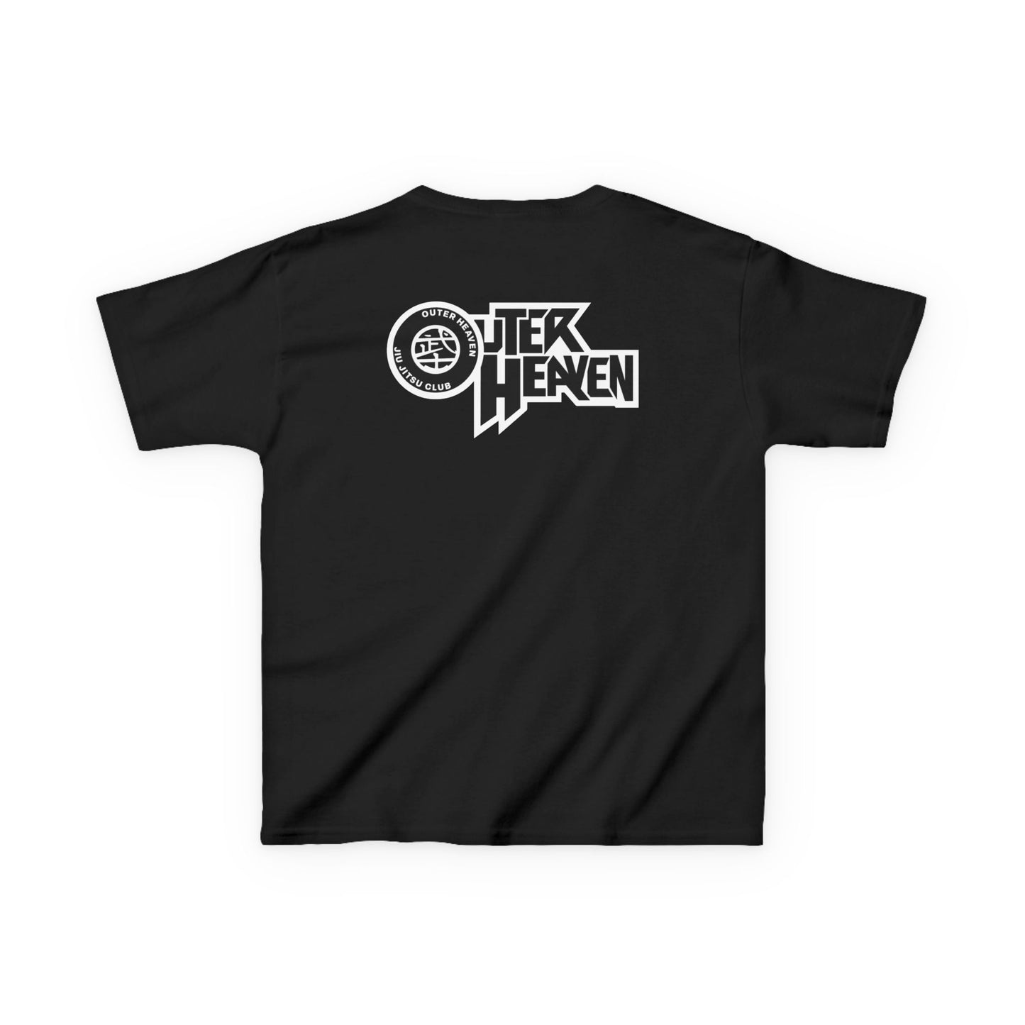 Kids Black Outer Heaven T-Shirt